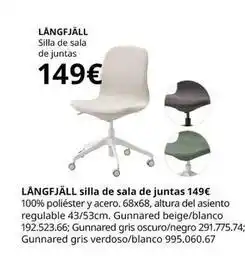 IKEA Langfjäll silla de sala de juntas oferta
