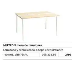 IKEA Mitzon mesa de reuniones oferta