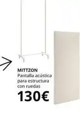 IKEA Pantalla acústica para estructura con ruedas oferta