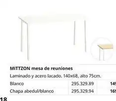 IKEA Blanco - mitzon mesa de reuniones oferta
