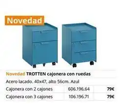 IKEA Trotten cajonera con ruedas oferta