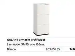 IKEA Blanco - galant armario archivador oferta