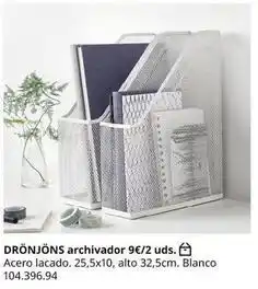 IKEA Blanco - drönjöns archivador oferta