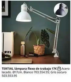 IKEA Blanco - tertial lámpara flexo de trabajo oferta