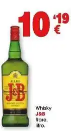 TOP Cash & Carry J&b - whisky rare oferta