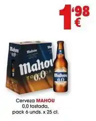 TOP Cash & Carry Mahou - cerveza oferta