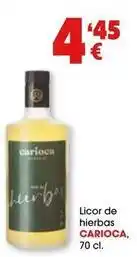 TOP Cash & Carry Carioca - licor de hierbas oferta