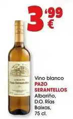 TOP Cash & Carry Pazo serantellos - vino blanco albariño, d.o. rías baixas oferta