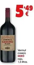 TOP Cash & Carry Miró - vermut casero rojo oferta