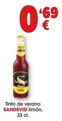 TOP Cash & Carry Sandevid - tinto de verano limón oferta