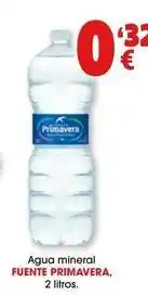 TOP Cash & Carry Fuente primavera - agua mineral oferta