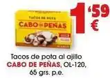 TOP Cash & Carry Cabo de peñas - tacos de pota al ajillo oferta