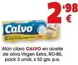 TOP Cash & Carry Calvo - atun claro en aceite de oliva virgen extra oferta
