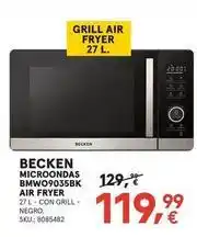 Becken - microondas bmw090356k air fryer