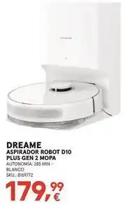 Worten Dreame - aspirador robot d10 plus gen 2 mopa oferta