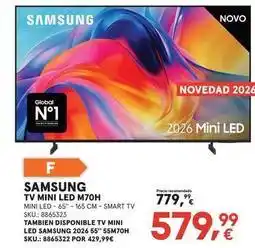 Worten Samsung - tv mini led m70h oferta