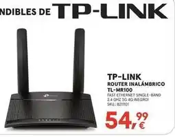 Worten Tp-link - router inalámbrico tl-mr100 oferta