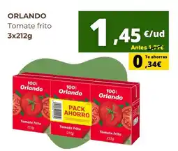Tu Trébol Hipermercados Orlando - tomate frito oferta