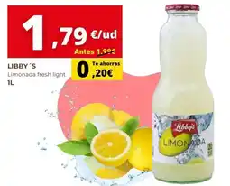Supermercados Tu Alteza Libby's - limonada fresh light oferta