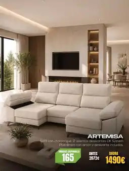 OKSofas Arteiñaki - sofá con cápsulas, 2 places oferta