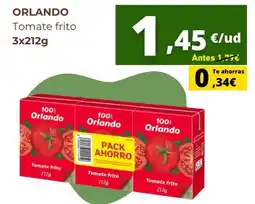 Supermercados Tu Alteza Orlando - tomate frito oferta