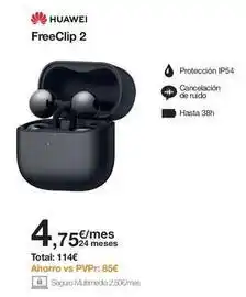 Orange Huawei - freeclip 2 oferta
