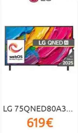 Eureka Electrodomésticos Lg - 75qned80a3 oferta