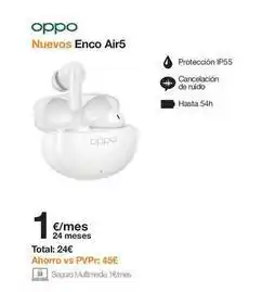 Orange Oppo - nuevos enco air5 oferta