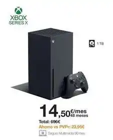 Orange Xbox - series x oferta