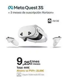 Orange Total - meta quest 3s oferta