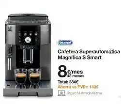 Orange Delonghi - cafetera superautomatica magnifica s smart oferta