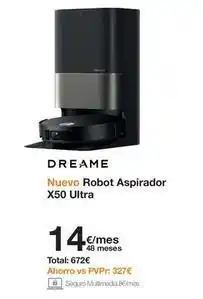 Orange Dreame - nuevo robot aspirador x50 ultra oferta