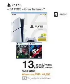 Orange Sony - + ea fc26 + gran turismo 7 oferta