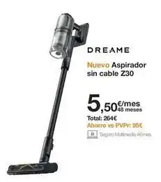 Orange Dreame - nuevo aspirador sin cable z30 oferta