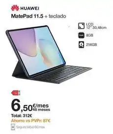 Orange Huawei - matepad 11.5 + teclado oferta