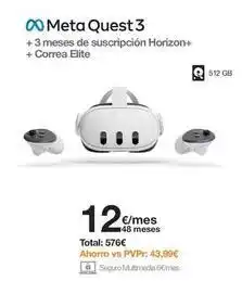 Orange Elite - meta quest 3 oferta