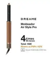 Orange Dreame - moldeador air style pro oferta