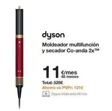 Orange Dyson - moldeador multifunción y secador co-anda oferta