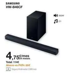 Orange Samsung - hw-b46cf oferta