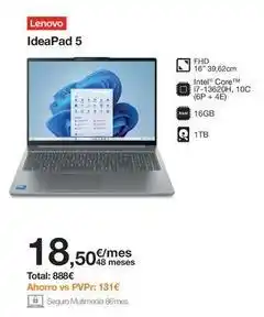 Orange Lenovo - ideapad 5 oferta