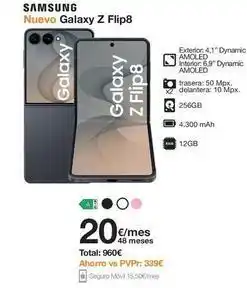 Orange Samsung - nuevo galaxy z flip8 oferta