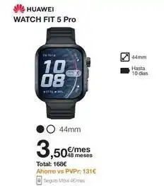 Orange Huawei - watch fit 5 pro oferta