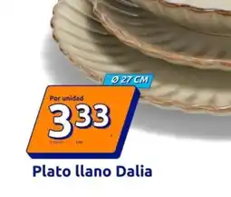 Action Plato llano dalia oferta