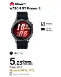 Orange Huawei - watch gt runner 2 oferta