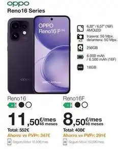 Orange Oppo - reno 16 series oferta