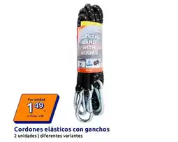 Action Cordones elásticos con ganchos oferta