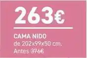 Merkamueble Nido - cama oferta