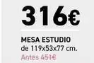 Merkamueble Mesa estudio oferta