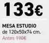 Merkamueble Mesa estudio de 120x50x74 cm oferta