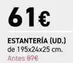 Merkamueble Estantería oferta